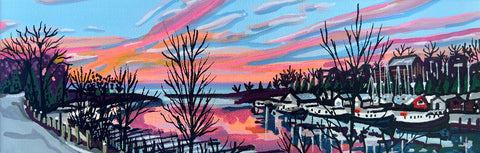 Bayfield Marina Autumn Vista