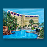 Poolside at The Mirage