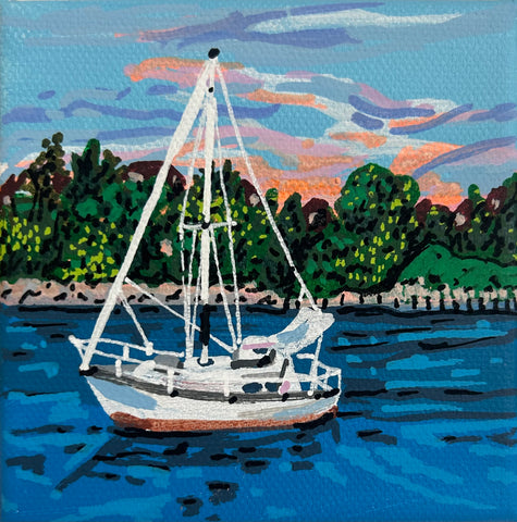 Marina Sailboat
