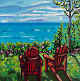 Lake view chairs