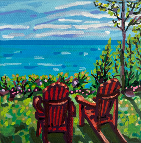 Lake view chairs