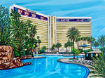 Poolside at The Mirage