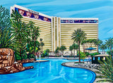 Poolside at The Mirage