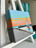 Bayfield Pier and Sailboat