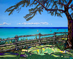 bayfield ontario painting picnic donna colbourn