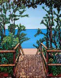 Stairs to the Lake