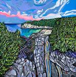 sunset painting rocks canada donna colbourn