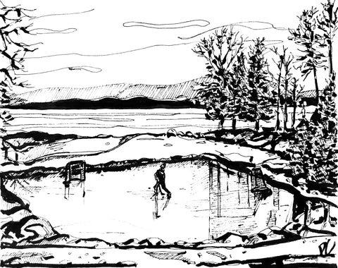 Hockey on the Lake